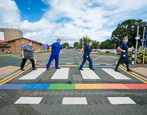 Staff at Royal Shrewsbury Hospital were among essential workers across the region we featured throughout the lockdown summer
