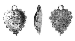 The silver pendant found in a field in Ellesmere