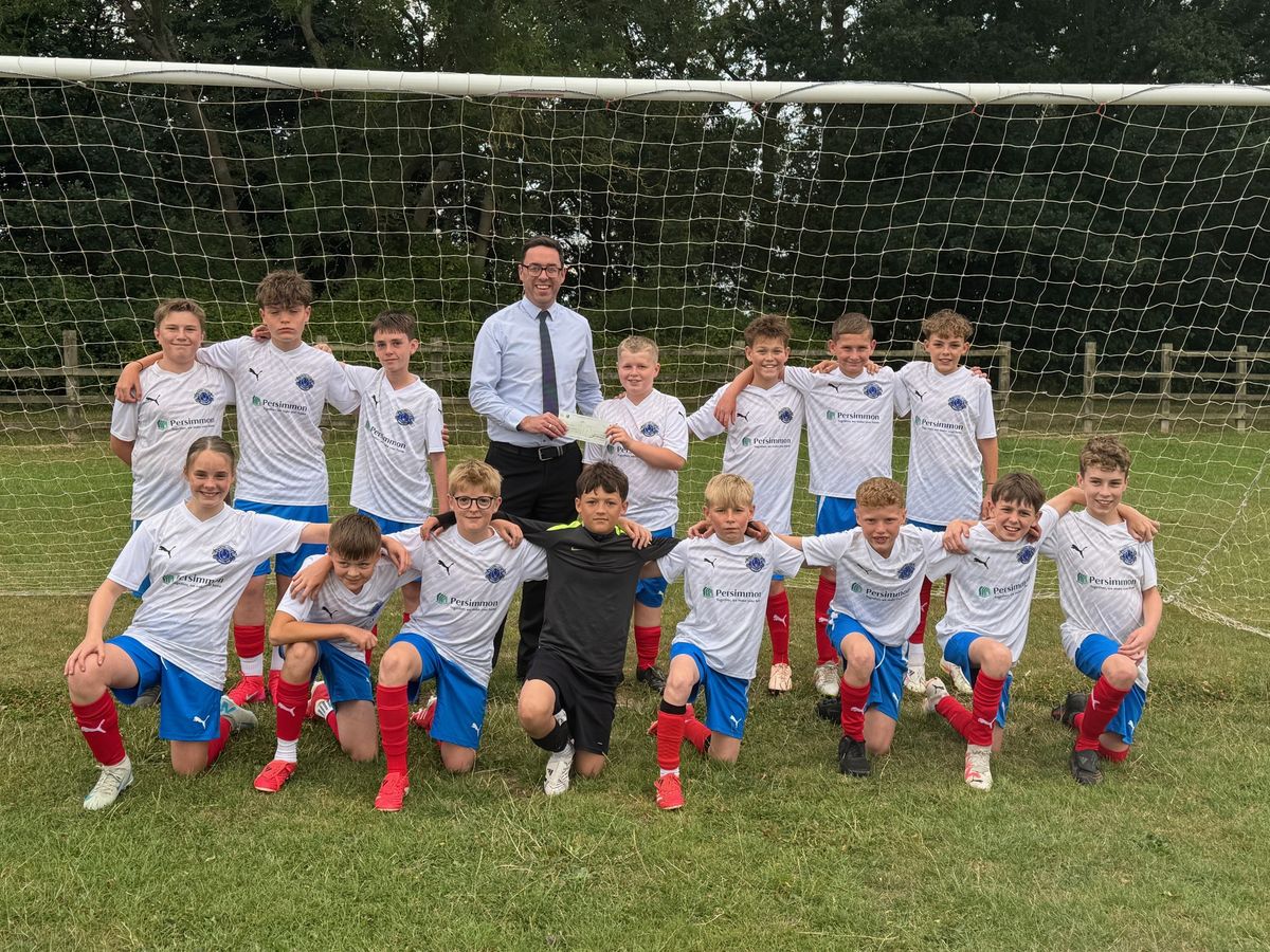 Staffordshire junior football club secures new sponsor
