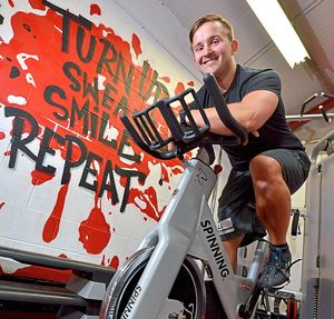 David at Phase 2 Gym near Alrewas