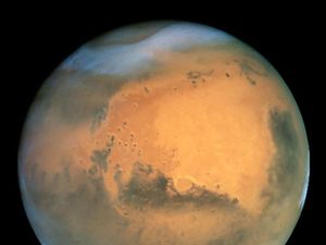 Supporting image for story: Mars will be at its closest to Earth in 15 years this month