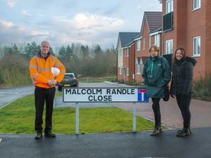 Supporting image for story: Telford road scheme helps remember former mayor 