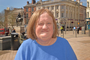 Diane Spencer said she was being more careful at home and in the shops