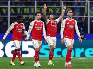 Supporting image for story: Arsenal seal Champions League last-16 place with win over Inter