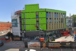 City of Wolverhampton College's new state-of-the-art campus is taking shape