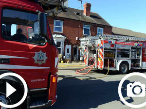 Supporting image for story: Man left with burns as fire destroys house in Shifnal