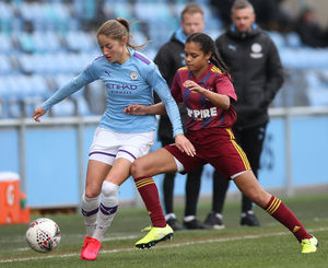 Wolves Women signing Anna Grey in action for Ipswich (Image by PA)