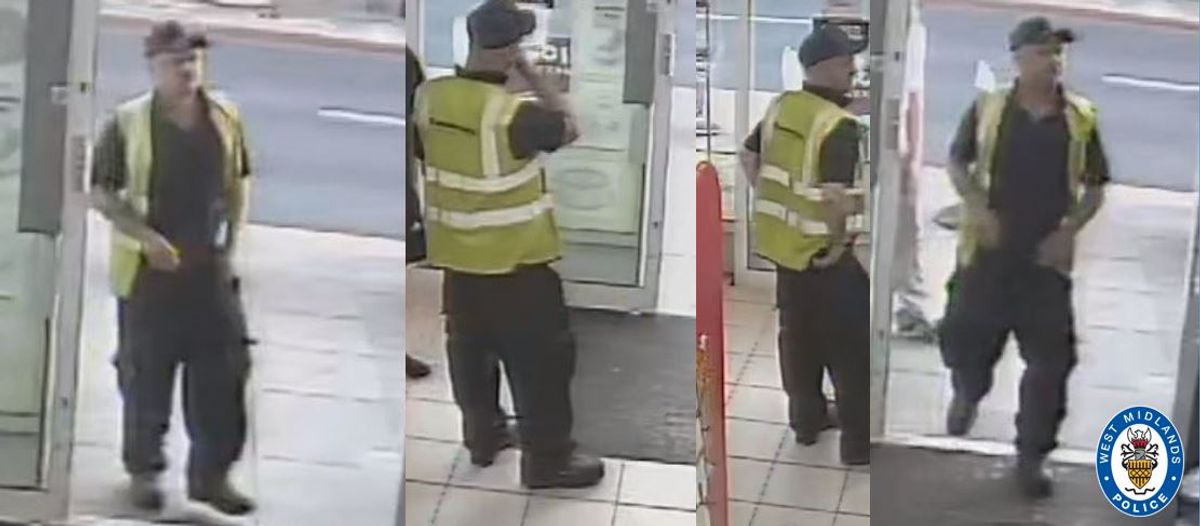 Picture of man police would like to speak to after serious assault in Brierley Hill