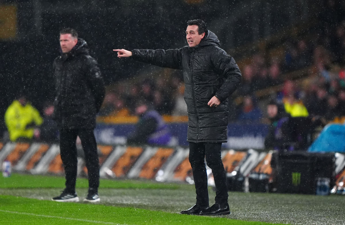 Unai Emery calls for united front after Aston Villa collapse to defeat at Wolves
