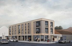 An artist's impression of the proposed flats for Bearwood Road in Bearwood, Smethwick. The plan was turned down by Sandwell Council. Photo: Indigo