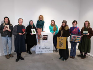 Supporting image for story: 'This is a world-first': Nine women with the same name unite for unique exhibition in Kington