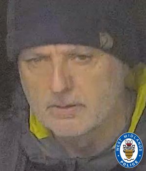 West Midlands Police have asked for anyone who can identify this man to get in touch. Photo: West Midlands Police