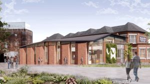 CGI of how the Green Innovation Corridor will look