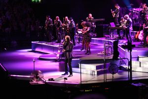Neil Diamond performs at Arena Birmingham. Picture: Chris Rawlins