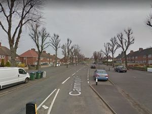 Supporting image for story: Car flips onto roof in Wednesbury