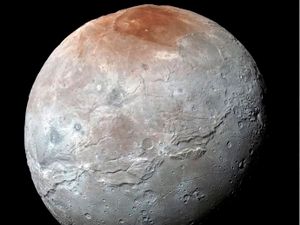 Supporting image for story: Nasa detects traces of carbon dioxide on surface of Pluto’s largest moon