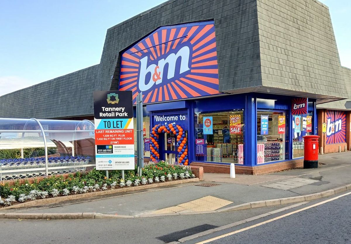 Over 30 jobs created in Stourport after official opening of new B&M store following &pound;1 million refurbishment