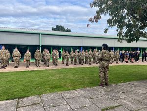 66 cadets attended a session at Moreton Hall where they met up with each other and saw some staff. Pic: St Martins School