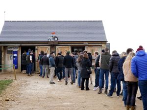 Supporting image for story: Queues for reopening of Jeremy Clarkson’s Diddly Squat farm shop