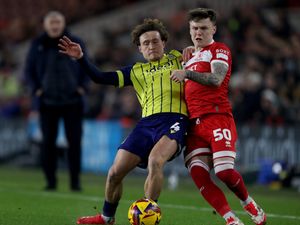 Supporting image for story: Middlesbrough 2 West Brom 0: Boro too strong as Baggies lose on Tony Mowbray return