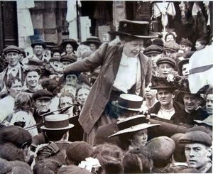Mary Macarthur, campaigner for women’s rights, played a key role in the 1910 Cradley Heath chainmakers’ strike, achieving the region’s first minimum wage for female workers. She unsuccessfully stood as Labour candidate for Stourbridge in the 1919 General Election. She died from cancer, in January, 1921, at the age of 40.