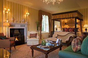 Cosy and comfy – one of the four-poster rooms