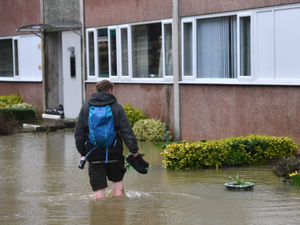 Supporting image for story: 'This is demoralising, but we won’t be beaten': Shrewsbury remains defiant in face of extreme flooding
