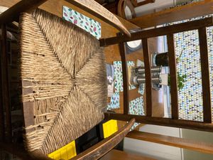 A chair in need of repair