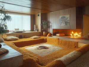Shag carpet
