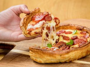 Supporting image for story: Yorkshire pudding pizzas are a thing and they’re dividing opinion