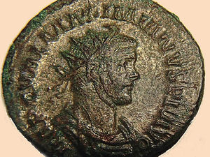 Supporting image for story: Metal detectors strike gold with 2,000-year-old Roman coins