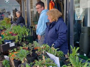 Supporting image for story: Plant sale raises hundreds of pounds for Bishop's Castle charity