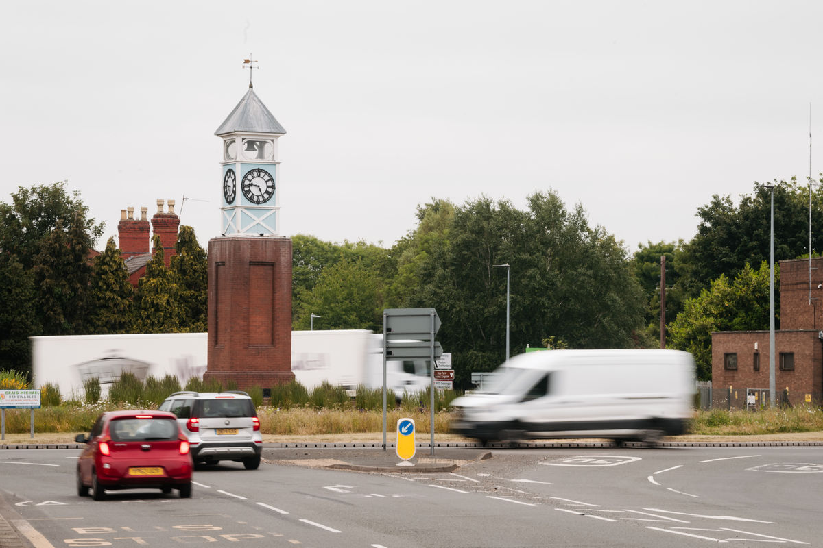 Cyclist rushed to hospital with serious injuries after crash with car in Telford
