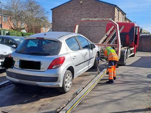 Supporting image for story: Man arrested and car seized in Telford after people found living inside following reports of drug misuse