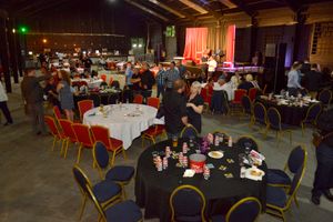 The Starworks Warehouse empties out as the Paul Gascoigne evening ends in chaos