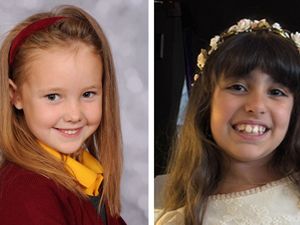 Elsie Dot Stancombe, left, and Alice da Silva Aguiar