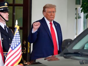 Supporting image for story: Appeal court throws out massive civil fraud penalty against Donald Trump