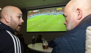 Fans watching the action. Photo: Phil Blagg Photography.