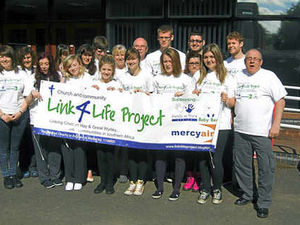 Supporting image for story: Schoolchildren on aid mission overseas