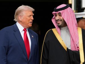 Supporting image for story: Trump welcomes Saudi crown prince to the White House