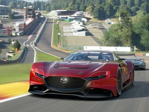 Supporting image for story: The Mazda RX-Vision GT3 is an ultra-sleek virtual race car