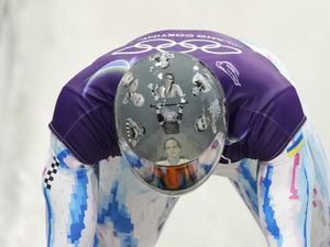 Supporting image for story: I will not betray them – Ukrainian vows to compete in banned war victim helmet