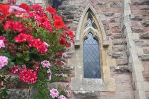 The windows date back to the 1800s