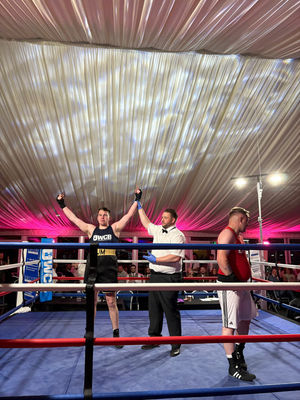 Kieran Marston Ultra White Collar Boxing fundraiser
