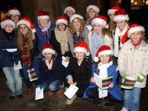 Supporting image for story: Shrewsbury open air carols hit right festive note