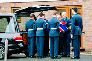 Ron Smyth's funeral