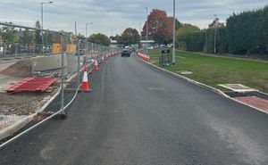 The work will see the road upgraded to include additional lanes, new traffic lights, road resurfacing, new and improved paths, signs and road markings and improved drainage