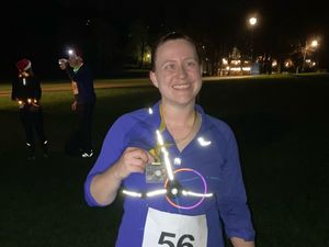 Supporting image for story: Newport runner sees in New Year with midnight dash