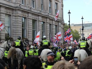 Supporting image for story: No 10 defends PM ‘fight of our times’ remarks after condemning march violence