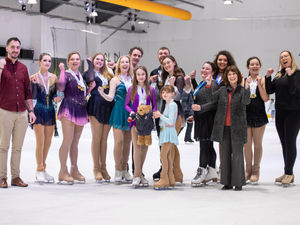 Supporting image for story: Shropshire inclusive skating team celebrates world championship success